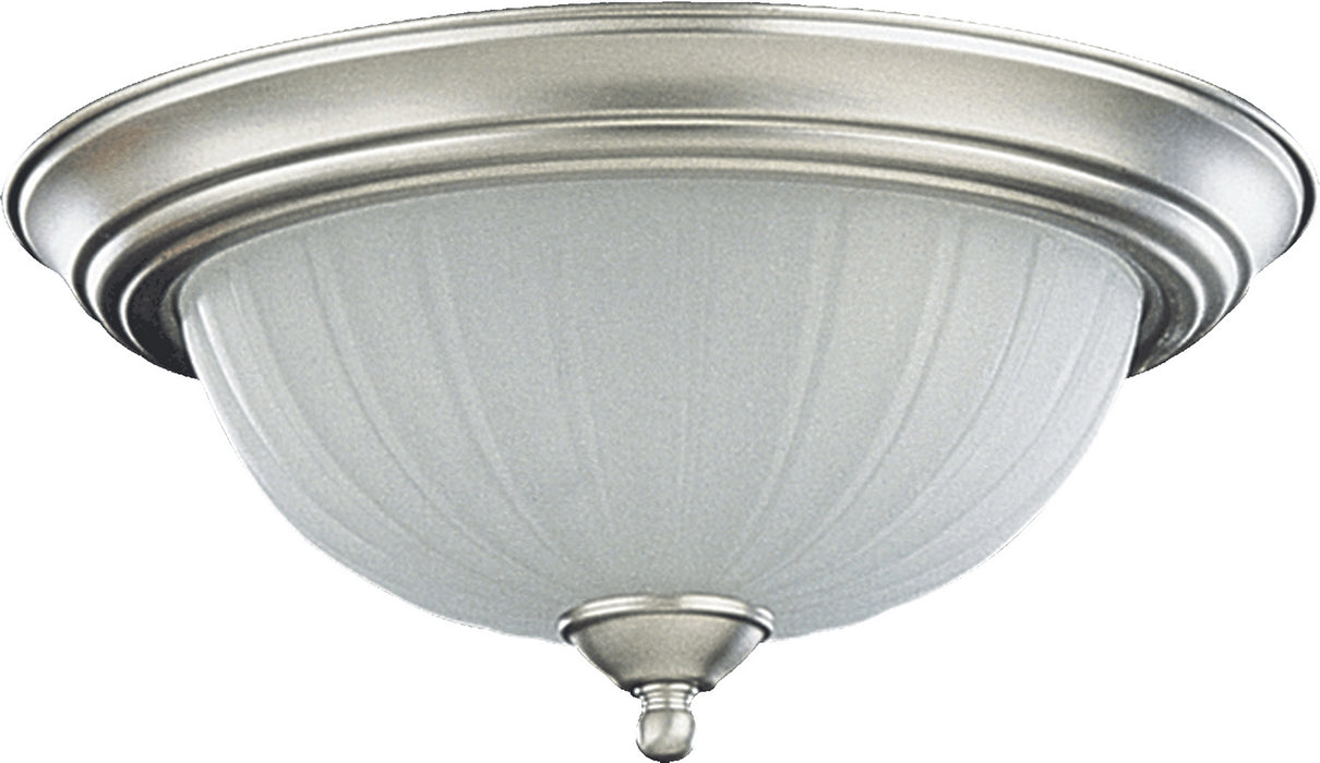 Traditional Ceiling Mount in Satin Nickel