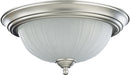 Traditional Ceiling Mount in Satin Nickel