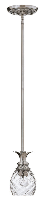 Plantation LED Pendant in Polished Antique Nickel