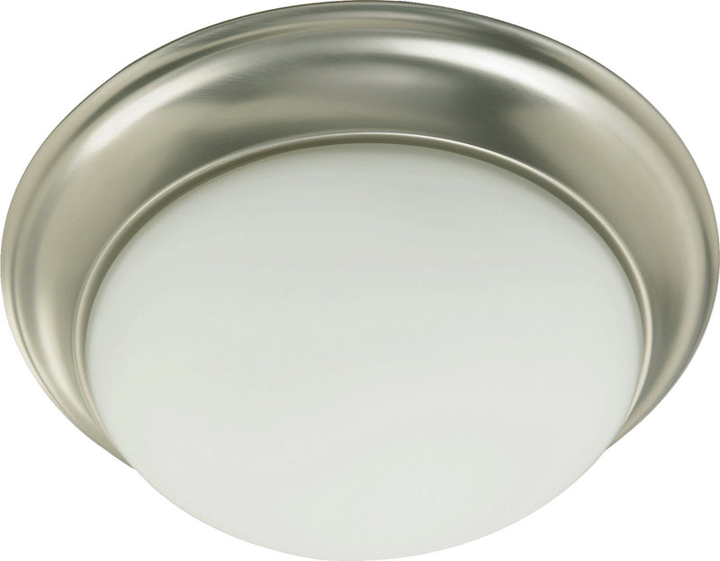 Traditional Ceiling Mount in Satin Nickel