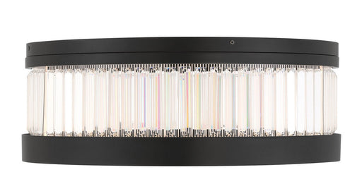 Empra 23.6" LED Flush Mount in Matte Black