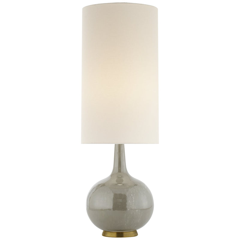 Hunlen Cordless Table Lamp in Shellish Gray