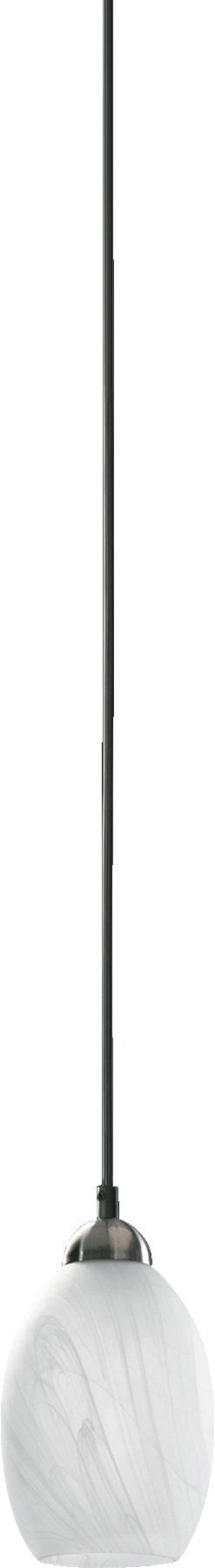 Pod Mini Pendant in Satin Nickel