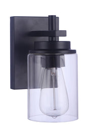 Reeves 1 Light 4.5" Wall Sconce in Flat Black