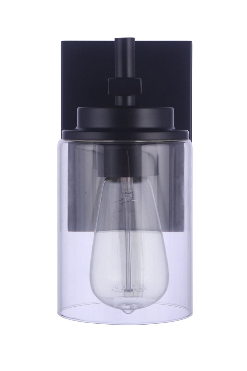 Reeves 1 Light 4.5" Wall Sconce in Flat Black