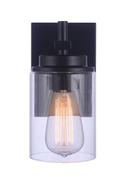 Reeves 1 Light 4.5" Wall Sconce in Flat Black