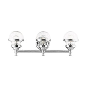 Oldwick 3-Light Bath Vanity Light in Polished Chrome