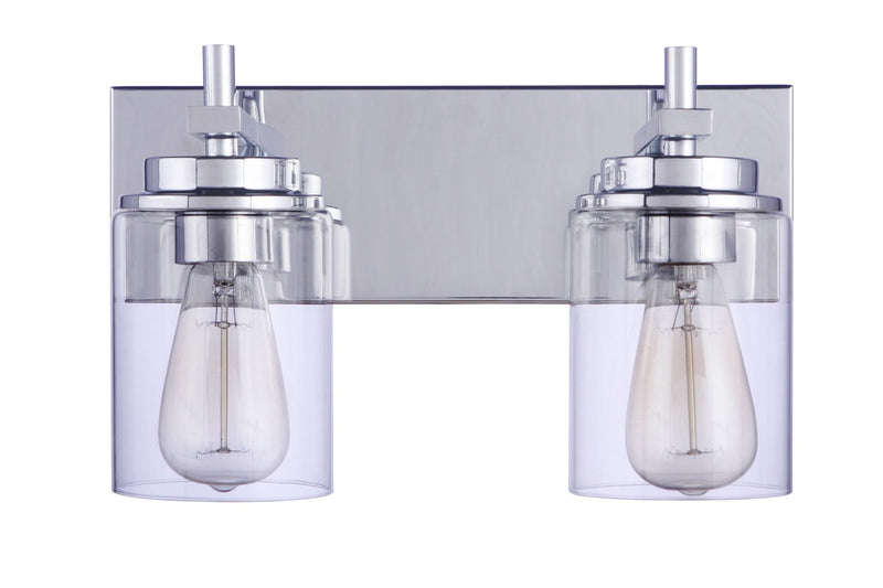 Reeves 2 Light 14" Vanity in Chrome