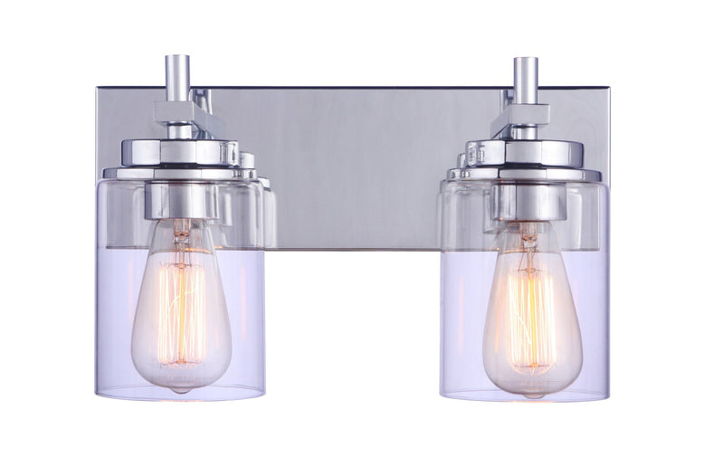 Reeves 2 Light 14" Vanity in Chrome