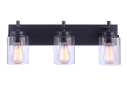 Reeves 3 Light 23" Vanity in Flat Black