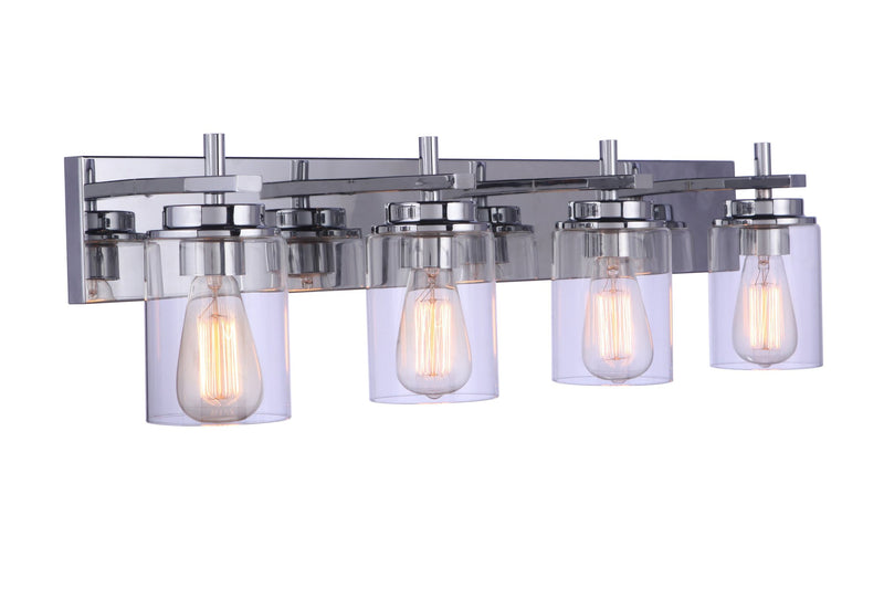 Reeves 4 Light 32" Vanity in Chrome