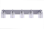 Reeves 5 Light 41" Vanity in Chrome