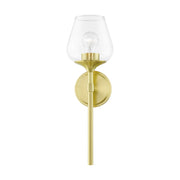 Willow Wall Sconce in Satin Brass