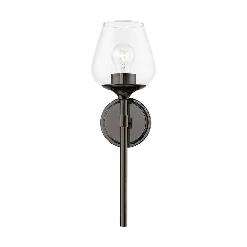 Willow Wall Sconce in Black Chrome
