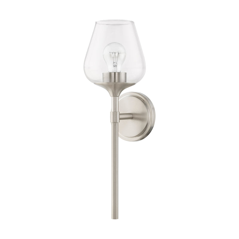 Willow Wall Sconce in Brushed Nickel