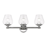 Willow 3-Light Bath Vanity Light in Polished Chrome