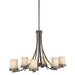 Hendrik Chandelier 6-Light in Olde Bronze
