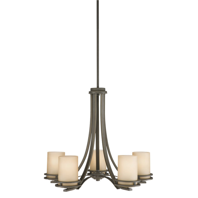 Hendrik 5-Light Chandelier in Olde Bronze