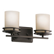 Hendrik 2-Light Bath Vanity Light in Olde Bronze
