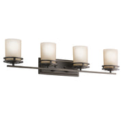 Hendrik 4-Light Bath Vanity Light in Olde Bronze