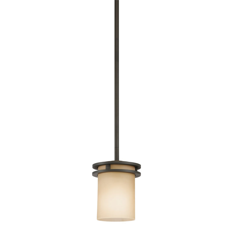 Hendrik 5.25" Mini Pendant in Olde Bronze