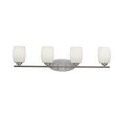 Eileen 4-Light Bath Vanity Light in Brushed Nickel