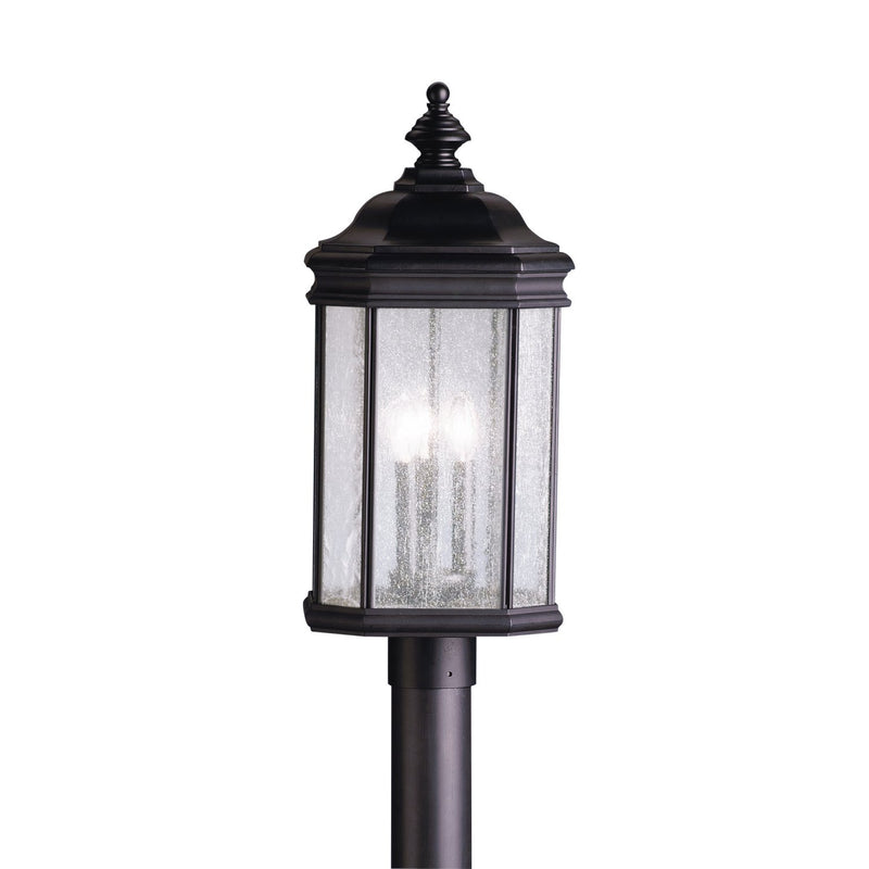Kirkwood 3-Light Outdoor Post Light in Black