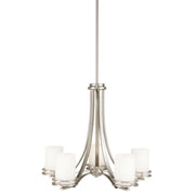Hendrik 5-Light Chandelier in Brushed Nickel