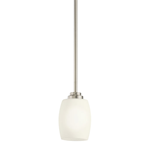 Eileen Mini Pendant 1-Light in Brushed Nickel