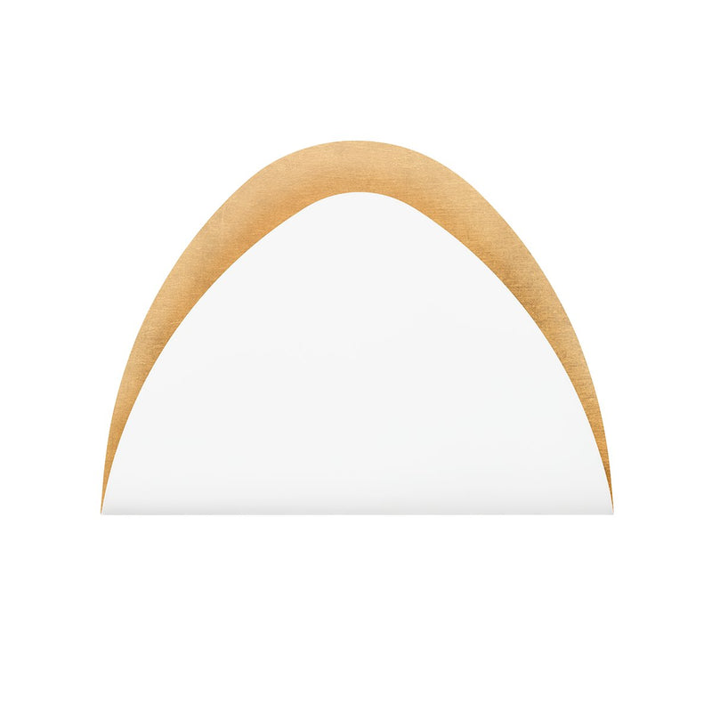 Myers Wall Sconce in Gold Leaf / Soft White