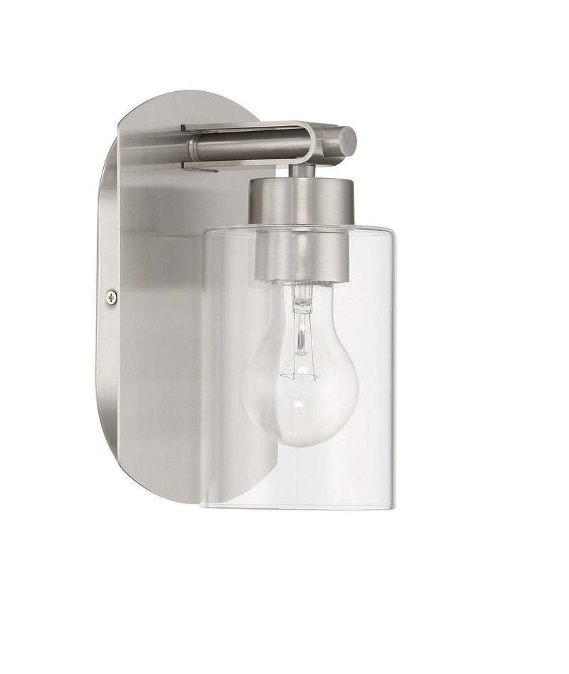 Hendrix 1 Light 5.25" Wall Sconce in Brushed Polished Nickel