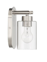 Hendrix 1 Light 5.25" Wall Sconce in Brushed Polished Nickel