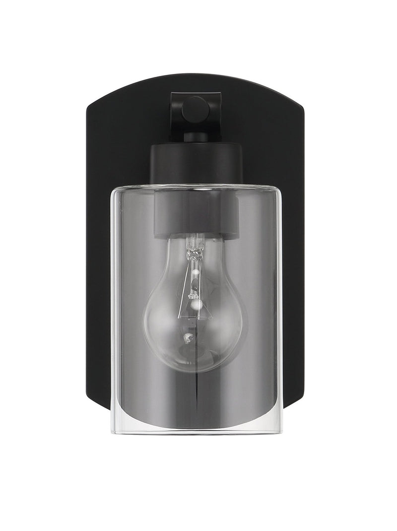 Hendrix 1 Light 5.25" Wall Sconce in Flat Black