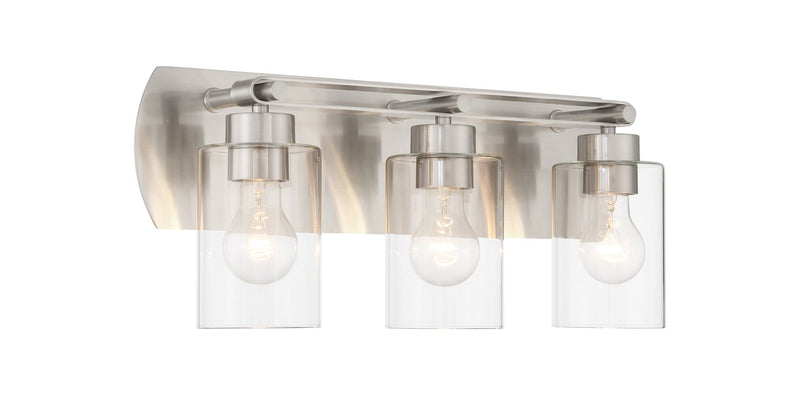 Hendrix 3 Light 20.5" Vanity in Brushed Polished Nickel