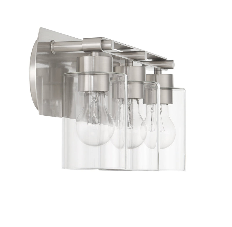 Hendrix 3 Light 20.5" Vanity in Brushed Polished Nickel