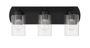 Hendrix 3 Light 20.5" Vanity in Flat Black
