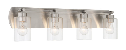 Hendrix 4 Light 30.75" Vanity in Brushed Polished Nickel