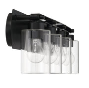Hendrix 4 Light 30.75" Vanity in Flat Black