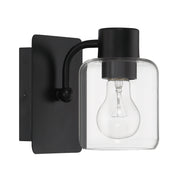 Rori 1 Light 5.25" Wall Sconce in Flat Black