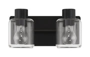 Rori 2 Light 12.38" Vanity in Flat Black