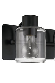 Rori 2 Light 12.38" Vanity in Flat Black