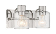 Rori 2 Light 12.38" Vanity in Polished Nickel