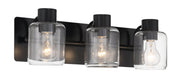 Rori 3 Light 20.25" Vanity in Flat Black