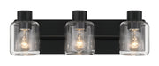 Rori 3 Light 20.25" Vanity in Flat Black