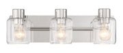 Rori 3 Light 20.25" Vanity in Polished Nickel