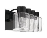 Rori 4 Light 28.25" Vanity in Flat Black
