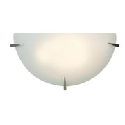 Zenon Wall Sconce in Brushed Steel