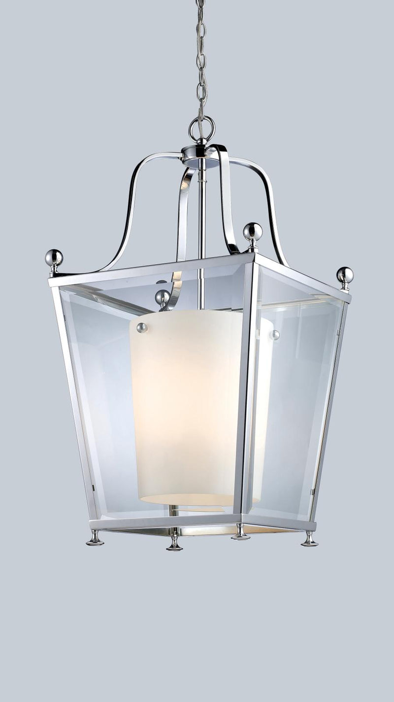 Ashbury 4 Light 15.5" Pendant in Chrome