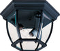 1029BK - Crown Hill 3-Light Outdoor Ceiling Mount in Black by Maxim Lighting