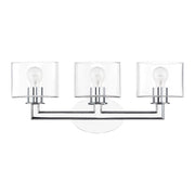 Bernardino 3-Light Bath Vanity Light in Polished Chrome